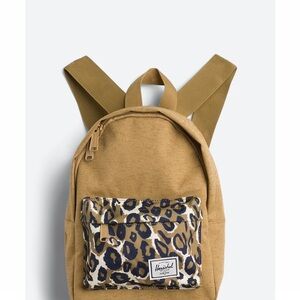 Herschel Supply Company Tan and Leopard Print Backpack